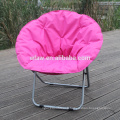 Chaise de camp ronde lune pliable